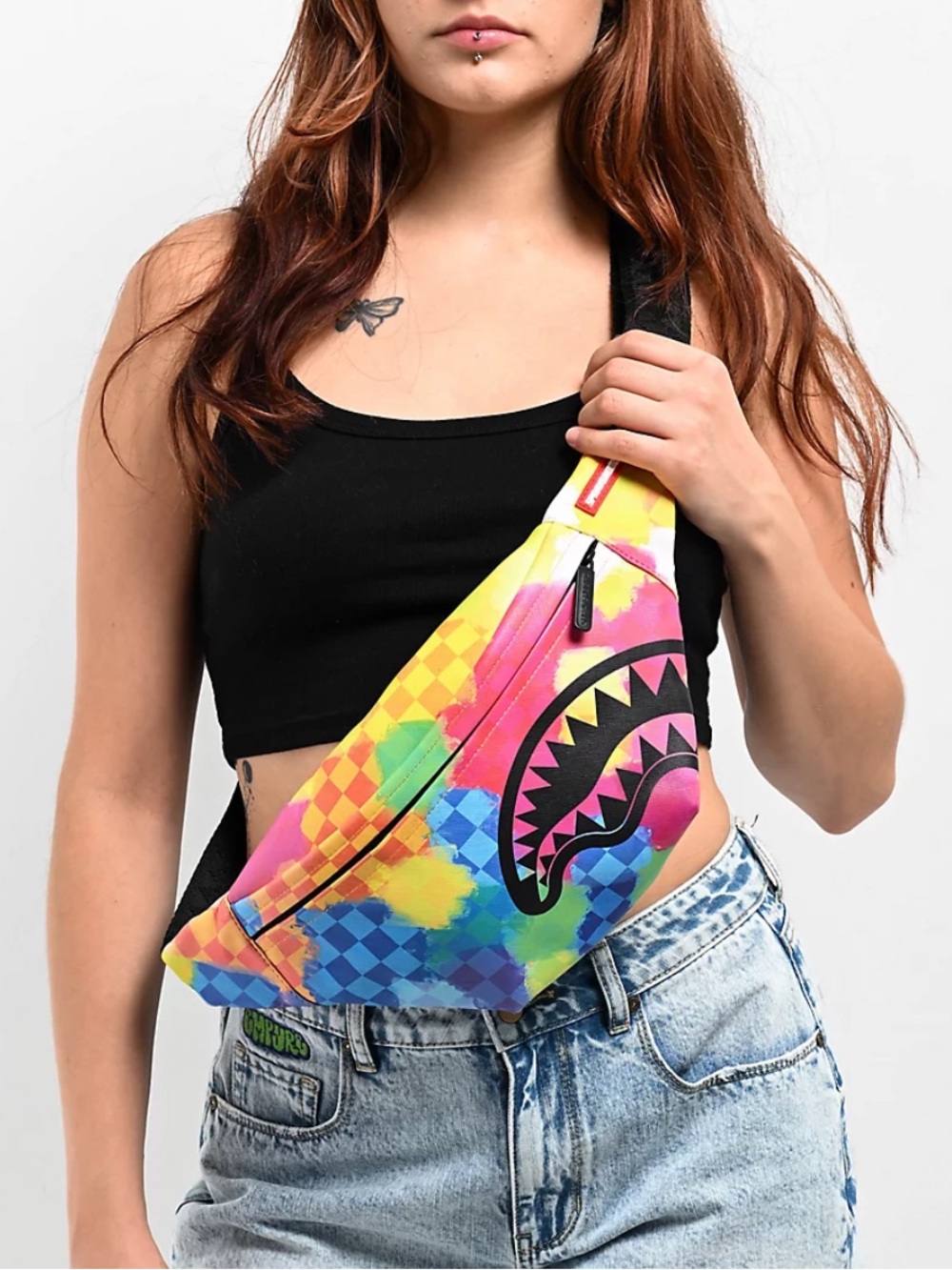 NWT SPRAYGROUND Vivid Livid & Splivid crossbody/waist bag